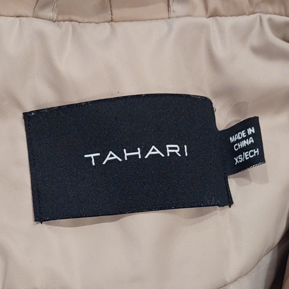 Tahari Women's Tan Puffer Jacket - Picture 13 of 14